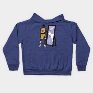 Myles Turner Mirror GOAT Kids Hoodie